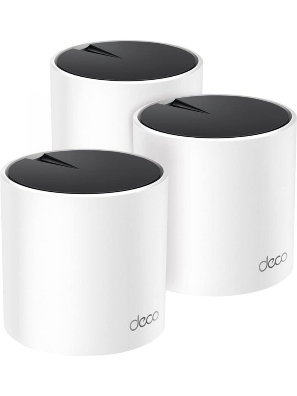 Dual-Band Whole Home Mesh Wi-Fi 6 System - AX1800, 3-Pack, Renewed, White